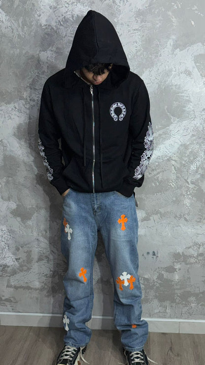 PANTALONES CHROME HEART