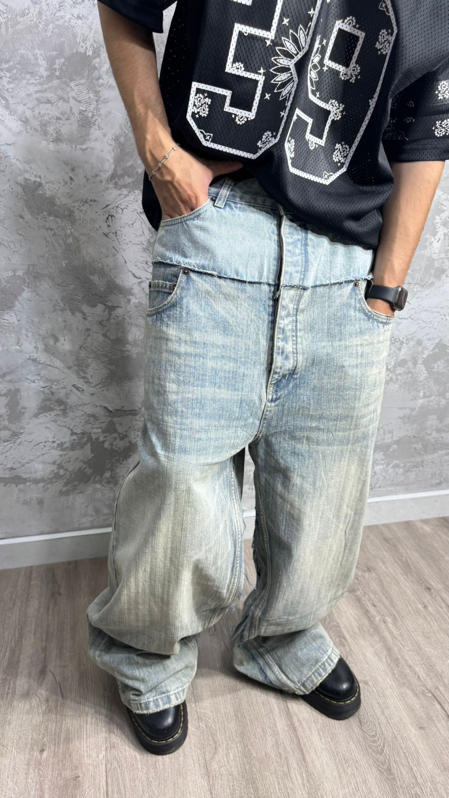 PANTALON DOBLE CINTURA BLG