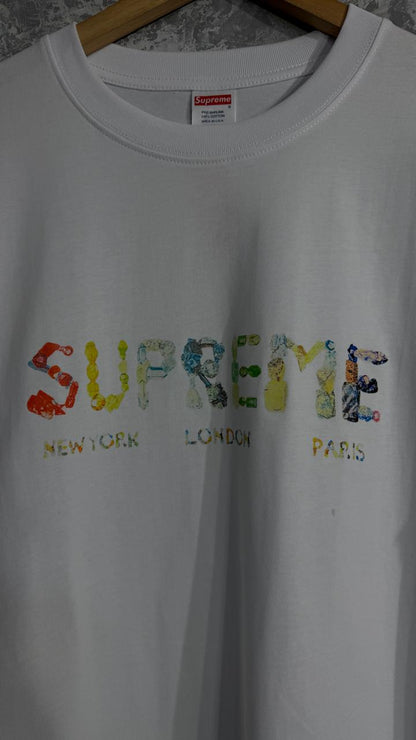 CAMISETA SPM LETRAS COLORES